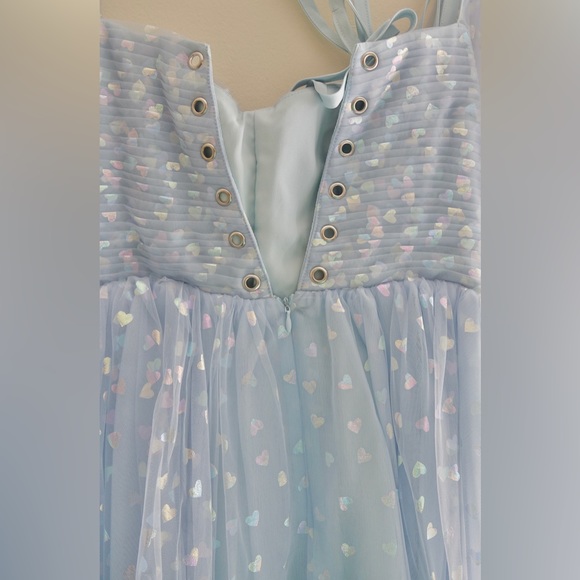 Ava Gowns - Sweetheart Gown in blue size 14 perfect for prom or wedding season - Picture 4 of 10